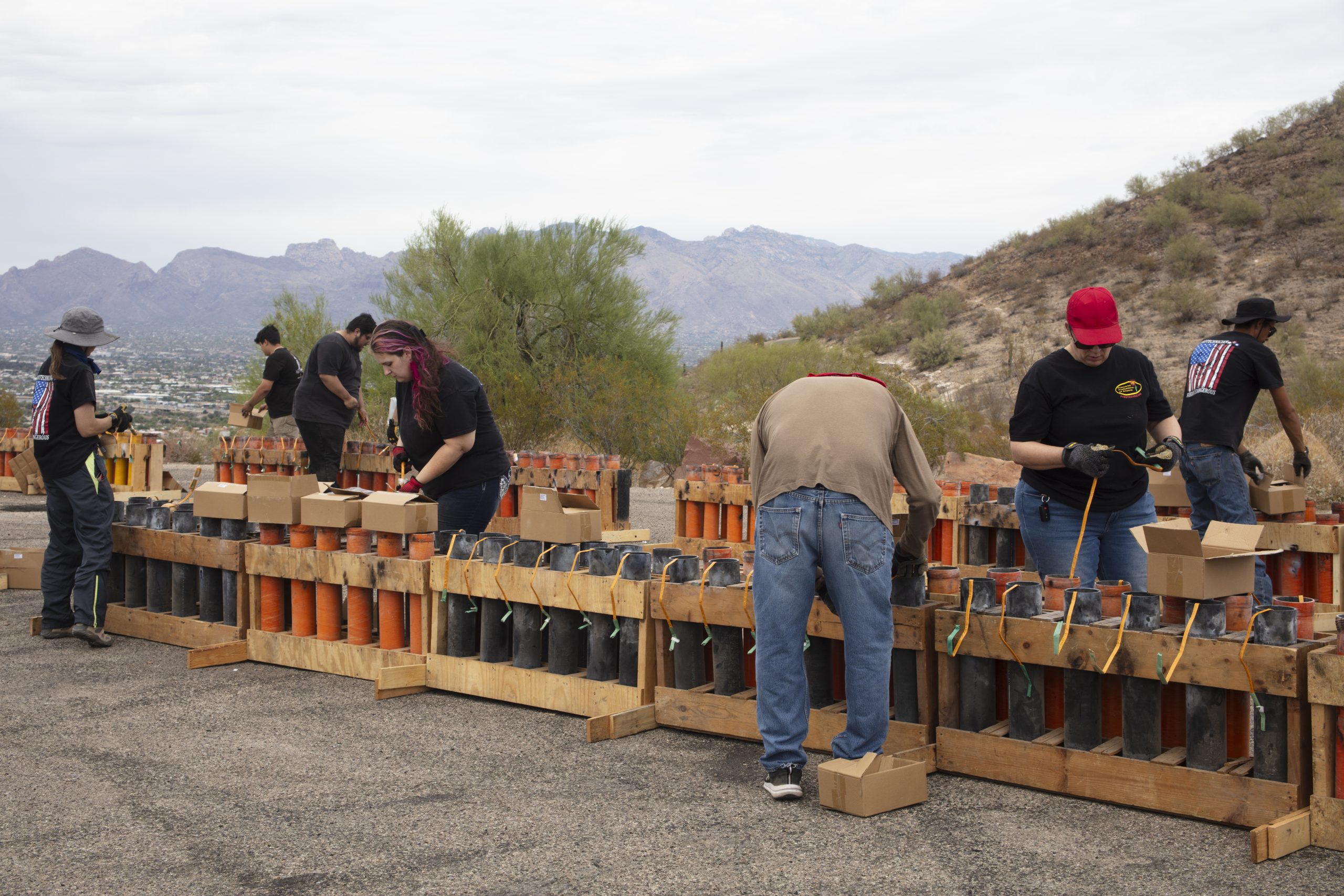 The last show: Behind Tucson's final Fourth of July fireworks on ‘A' Mountain